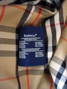 Come riconoscere i capi originali Burberry 